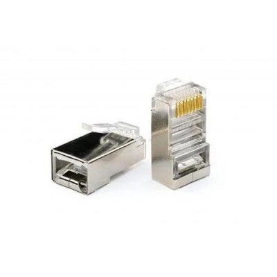 Конектор экранований RJ45 8P8C STP cat.5e (упаковка 100шт)ValCord